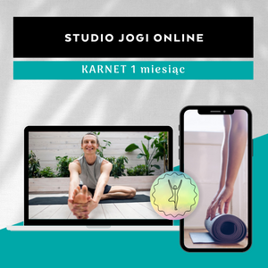 Karnet Studio Jogi Online 1 miesiąc